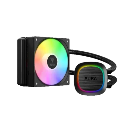 Gamdias AURA GL120 V2 Black ARGB 120mm Liquid Cooler