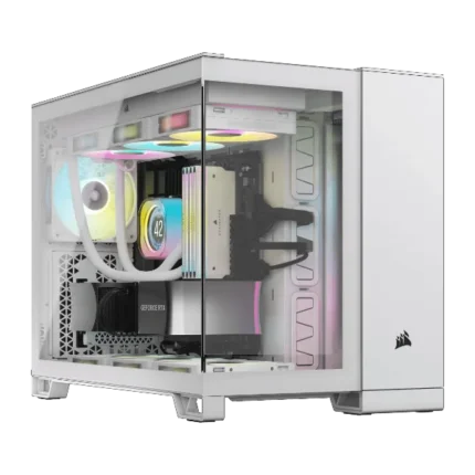 Corsair 2500X Mid Tower (M-ATX) Dual Chamber Case - White