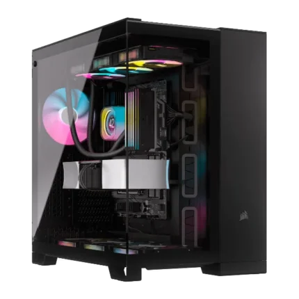 Corsair 6500X Mid-Tower (ATX) Dual Chamber PC Case - Black