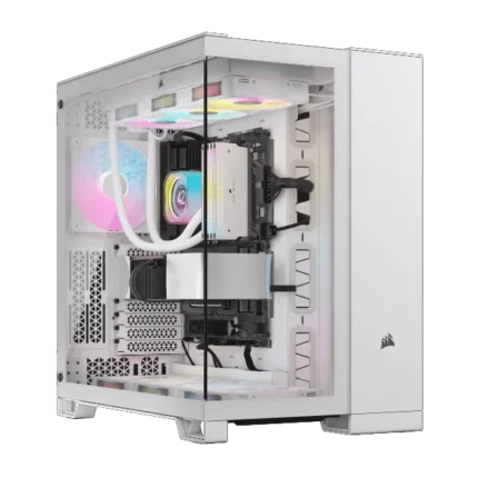 Corsair 6500X Mid Tower (ATX) Dual Chamber PC Case - White