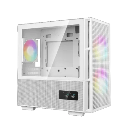 Deepcool CH560 Digital WH ARGB M-ATX Mid Tower White Cabinet