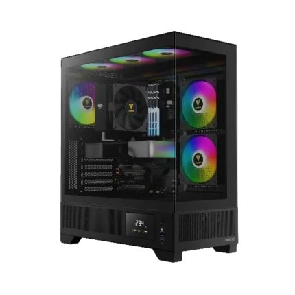Gamdias ATLAS M1 ARGB (ATX) Mid Tower Cabinet - Black