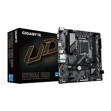 Gigabyte B760M D2H DDR5 LGA1700 M-ATX Motherboard