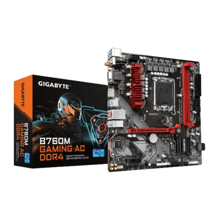 Gigabyte B760M GAMING AC DDR4 LGA1700 M-ATX Wi-Fi Motherboard