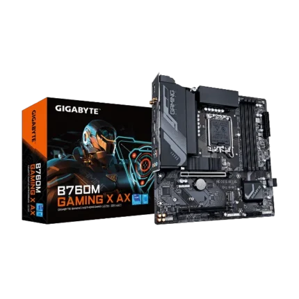 Gigabyte B760M GAMING X AX DDR5 LGA1700 M-ATX Wi-Fi Motherboard