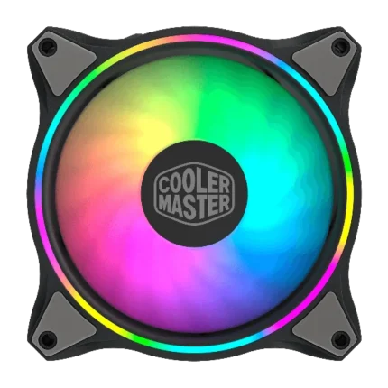 Cooler Master MasterFan MF120 Halo ARGB 120mm Case Fan - Black