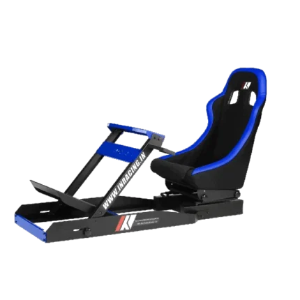 INRacing Esport Sim Racing Simulator Cockpit - Blue
