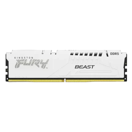 Kingston FURY Beast 32GB DDR5 5200MHz CL40 Desktop RAM - White