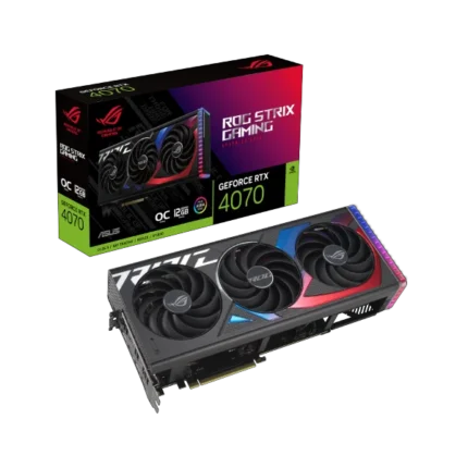 ASUS ROG Strix GeForce RTX 4070 12GB GDDR6X OC Edition Graphics Card