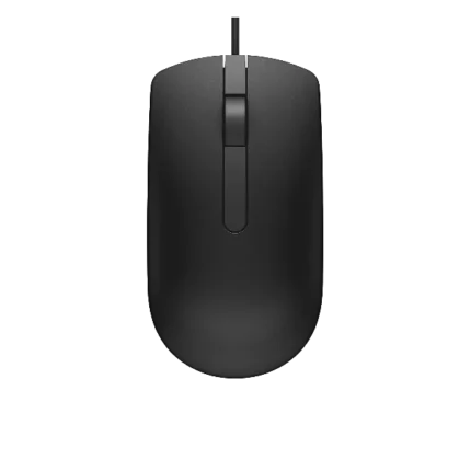 Dell MS116 Optical Wired Mouse - Black