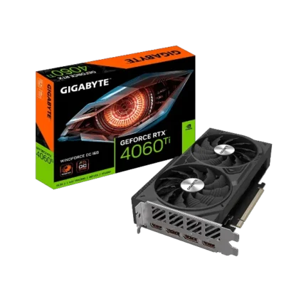 Gigabyte GeForce RTX 4060 Ti WINDFORCE OC 16GB GDDR6 Graphics Card