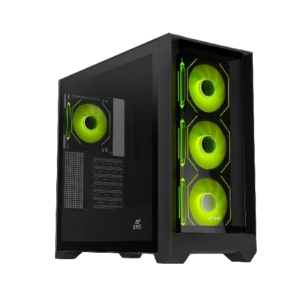 Ant Esports 621 C3 RGB (M-ATX) Mid Tower Cabinet - Black