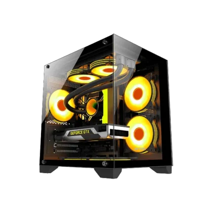 Ant Esports Crystal Z2 ARGB (ATX) Mid Tower Cabinet - Black