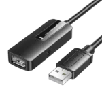 Kelingtone KA-U2AMAF-5 5M USB 2.0 Extension Cable with DC Power