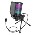 Fifine AmpliGame A6V USB Gaming Microphone - Blue