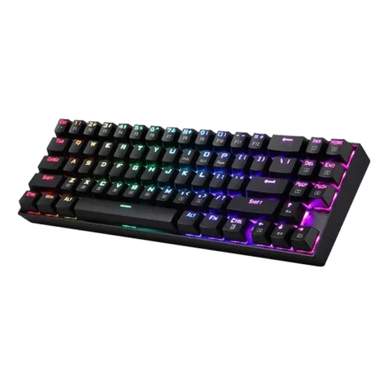 Redragon K599 Deimos RGB TKL Red Switch Mechanical Keyboard - Black