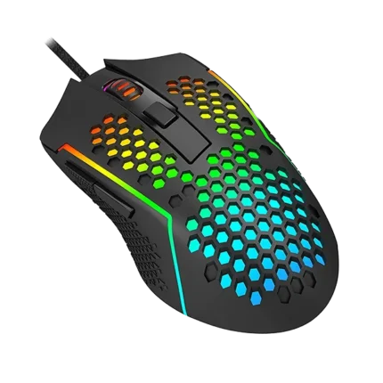 Redragon M987-K Reaping RGB Lightweight Honeycomb Wired Gaming Mouse - Black