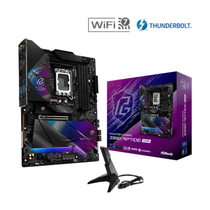 ASRock PHANTOM GAMING Z890 Riptide WiFi LGA1851 DDR5 ATX Motherboard
