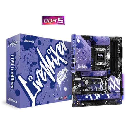 ASRock Z790 LiveMixer LGA1700 DDR5 ATX Motherboard