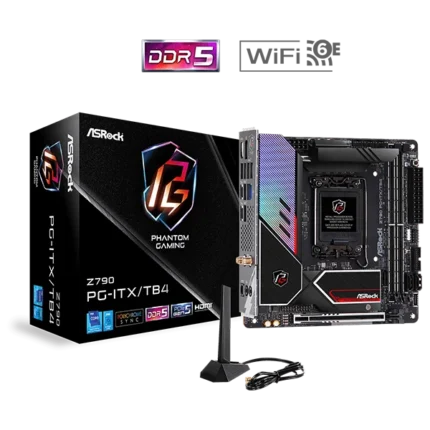 ASRock Z790 PG-ITX-TB4 LGA 1700 DDR5 Mini-ITX Motherboard