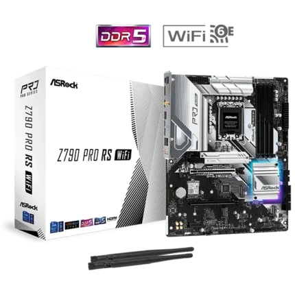 ASRock Z790 Pro RS WiFi LGA 1700 ATX DDR5 Motherboard