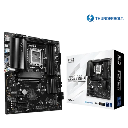 ASRock Z890 Pro-A LGA1851RL-ILM DDR5 ATX Motherboard