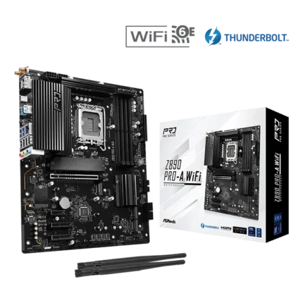 ASRock Z890 Pro-A WiFi LGA1851RL-ILM DDR5 ATX Motherboard