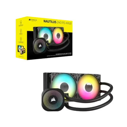 Corsair Nautilus 240 RS ARGB Black Liquid CPU Cooler
