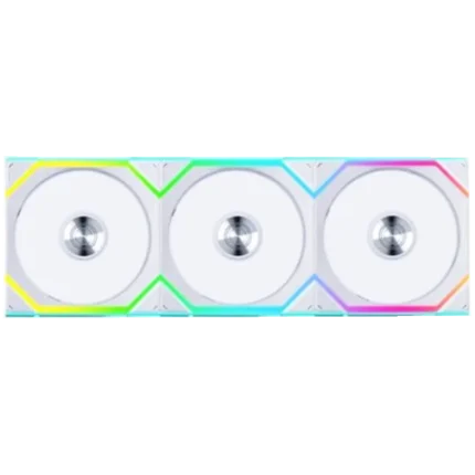 Lian Li 120mm UNI FAN SL Wireless ARGB White Reverse Blade Case Fan - Triple Pack