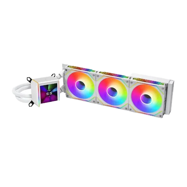 Lian Li Galahad II LCD SL-INF ARGB 360mm White CPU Liquid Cooler Lian Li Galahad II LCD SL-INF ARGB 360mm White CPU Liquid Cooler