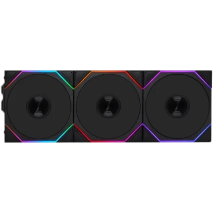 Lian Li UNI FAN TL Wireless ARGB Black Cabinet Fan - Triple Pack