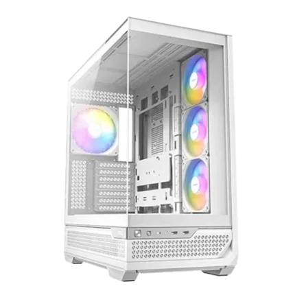 Antec C7 White ARGB E ATX Mid Tower Gaming Cabinet