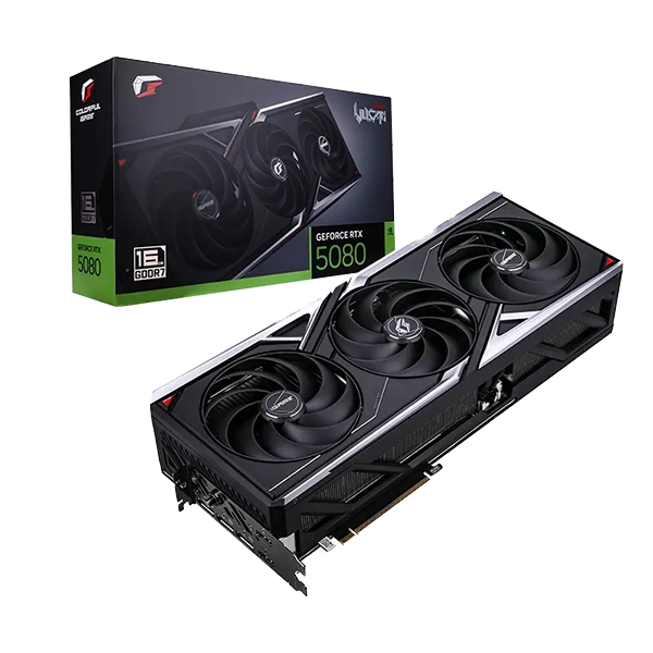 Colorful iGame RTX 5080 Vulcan Black OC 16GB-V Graphics Card Colorful iGame RTX 5080 Vulcan Black OC 16GB-V Graphics Card