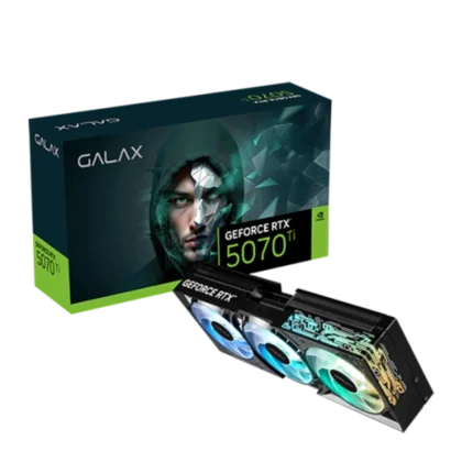 GALAX GeForce RTX 5070 Ti 1-Click OC 16GB GDDR7 Black Graphics Card