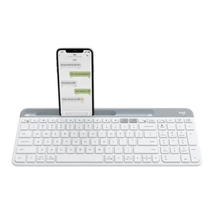 Logitech K580 Slim White Wireless Keyboard