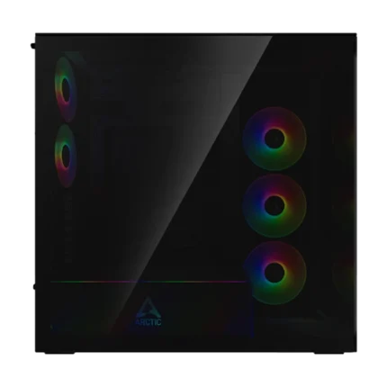 Arctic Xtender VG Black Tinted Glass Mid-Tower Case.