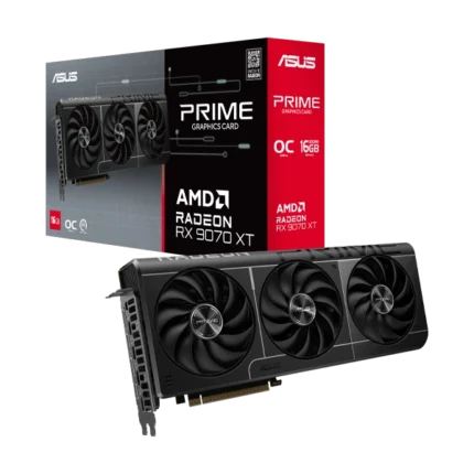 Asus Prime Radeon RX 9070 XT OC Edition 16GB GDDR6 Graphics Card