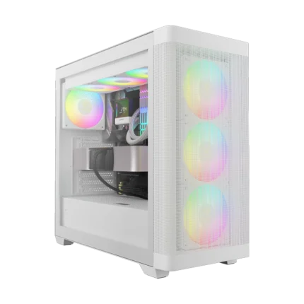 GAMDIAS Athena M3 ARGB White Mid Tower Case