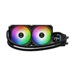 Gamdias Aura GL240 Digital Black Liquid Cooler