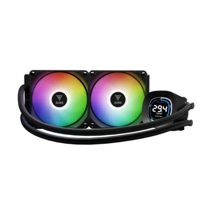 Gamdias Aura GL240 Digital Black Liquid Cooler