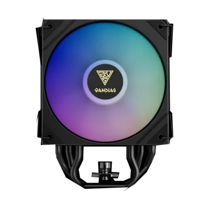 Gamdias Boreas M2-51D ARGB Black CPU Air Cooler.