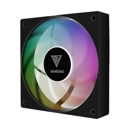 Gamdias Notus M1-1203 120mm ARGB PWM Fan.
