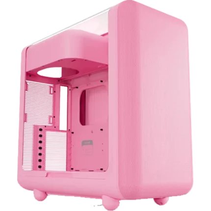 HYTE X50 Modern Performance Strawberry Milk Mid Tower PC Gaming Case