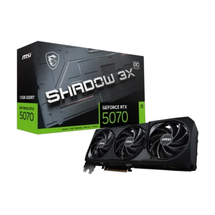 MSI GeForce RTX 5070 Shadow 3X OC 12GB GDDR7 Graphics Card