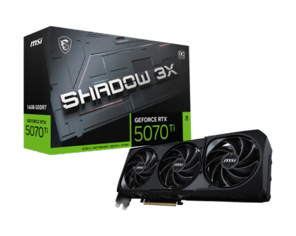 MSI RTX 5070 Ti Shadow 3X OC 16GB GDDR7 Graphics Card