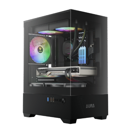 Gamdias Aura GC9M ARGB M-ATX Mini Tower Case