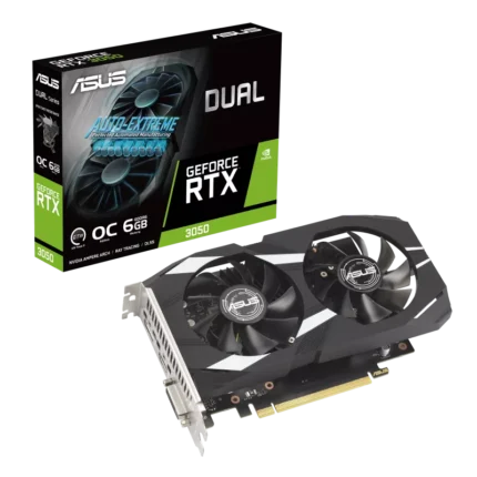 ASUS Dual GeForce RTX™ 3050 OC Edition 6GB GDDR6 Graphic Card