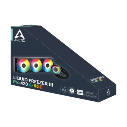 Arctic Liquid Freezer III Pro 420 ARGB Black CPU Liquid Cooler