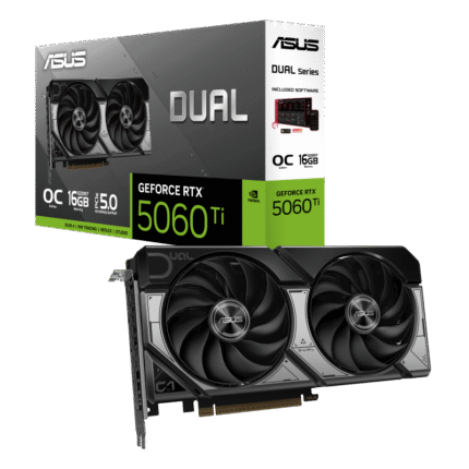ASUS Dual RTX 5060 Ti OC Edition 16GB GDDR7 Graphics Card